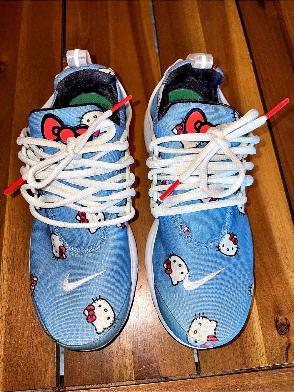 Nike Air Presto Hello Kitty University Blue Sneakers Girls US 5Y